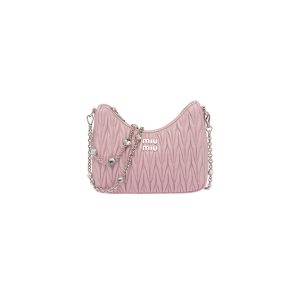 Matelasse nappa leather top-handle bag