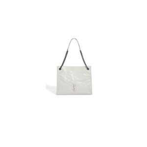 Saint Laurent College quilted-leather satchel bag