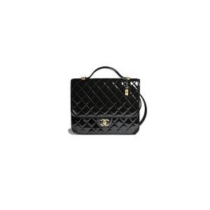 chevron boy Ch*el handbag