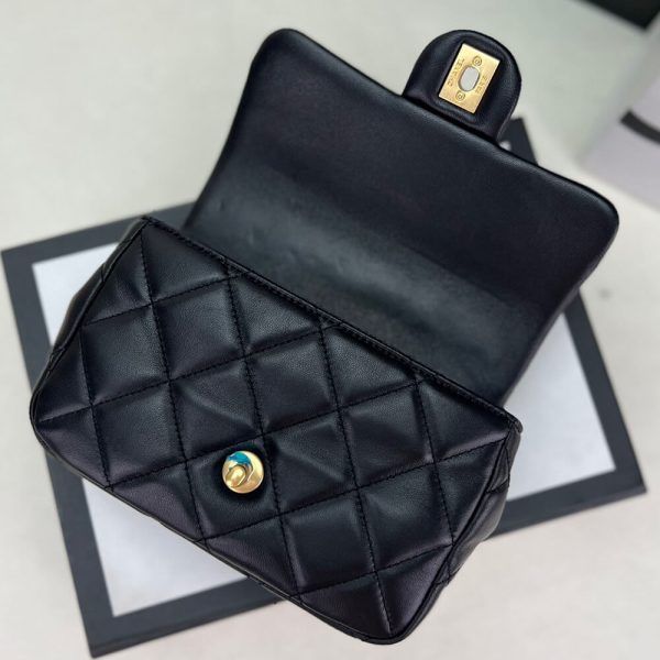 Ch*el small flap bag